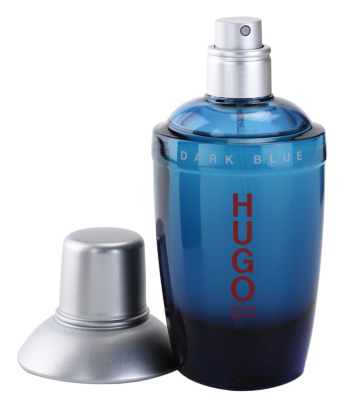 Hugo dark. Hugo Boss Dark Blue. Hugo Boss Dark Blue 75ml. Boss Dark Blue 75 EDT. Туалетная вода мужская Hugo Boss Dark Blue.