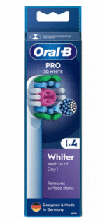 BRAUN ORAL-B 3D WHITE  KOŃCÓWKI 4 szt - obrazek 3