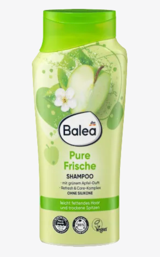 Balea  Szampon oczyszczający włosy 300 ml