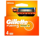 GILLETTE FUSION5 POWER 4szt WKŁADY