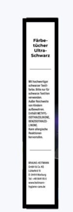 HEITMANN Ściereczki Ultra-Czarne 12 sztuk - obrazek 3