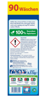 Weißer Riese proszek uniwersal 90 prań - obrazek 2