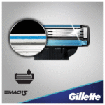 Gillette Mach3 Wkład do maszynki 4 sztuki - obrazek 4