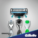 Gillette Mach3 Wkład do maszynki 4 sztuki - obrazek 5