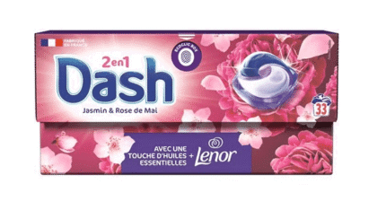 DASH 2w1 Jaśmin i róza kapsułki 33 p