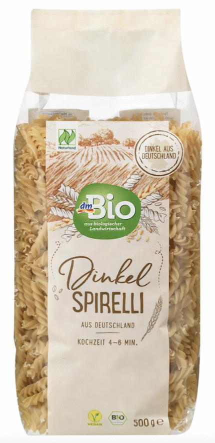 Makaron orkiszowy świderki, 500 g Bio