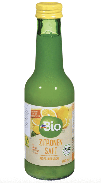 Sok z cytryny 100%, 200 ml Bio