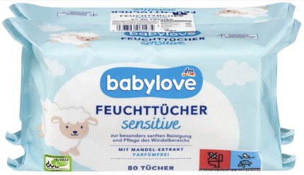 Chusteczki nawilżane Sensitive, 160 szt.