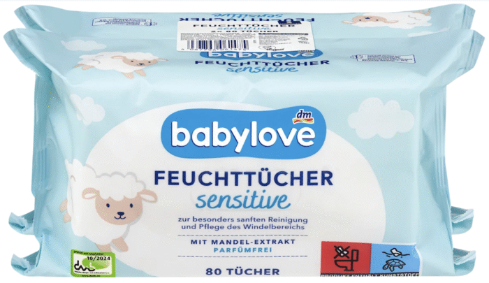 Chusteczki nawilżane Sensitive, 160 szt. - obrazek 1