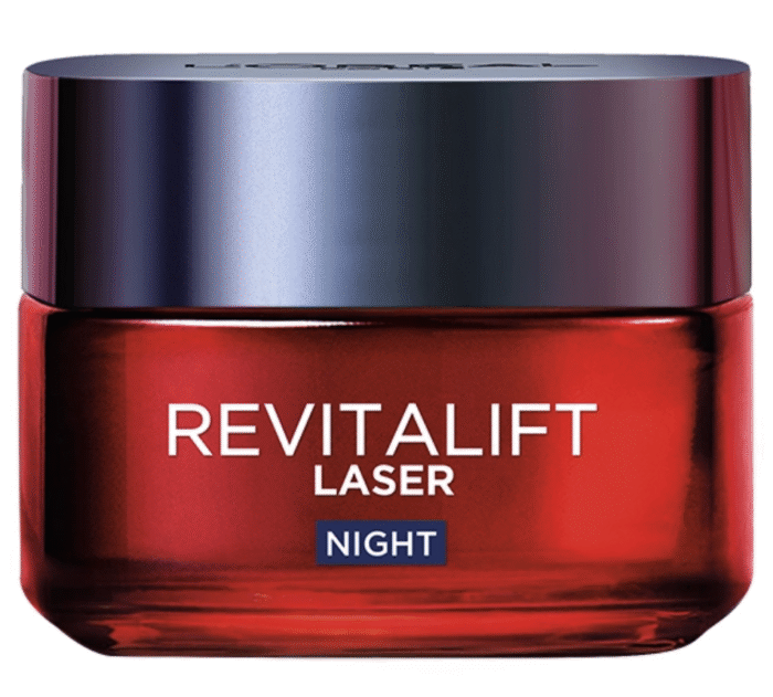 L'Oréal Paris Revitalift Laser  krem przeciwstarzeniowy o potrójnym działaniu na noc 50 ml - obrazek 2