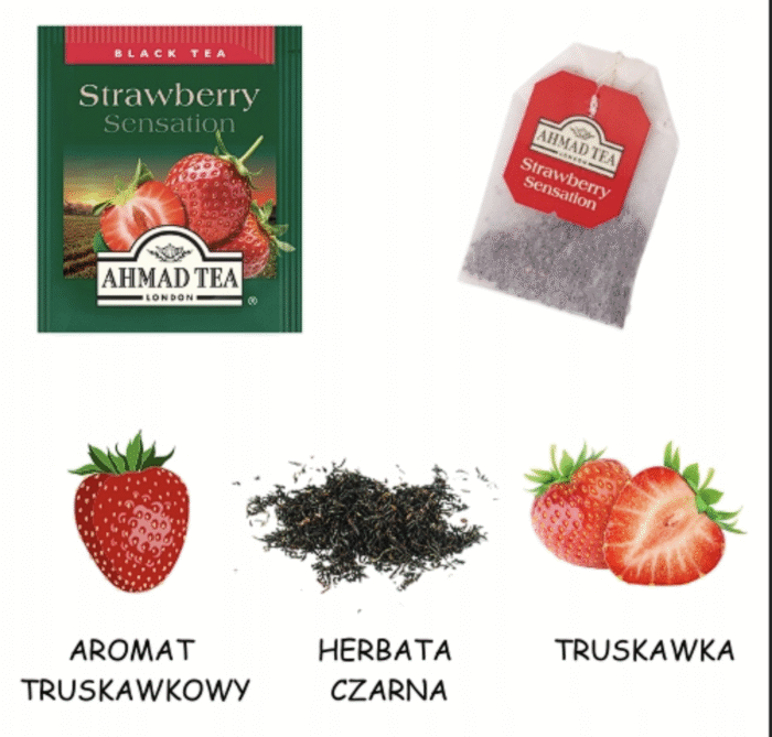 Ahmad Tea FruityTeas-4 herbaty czarne owocowe 20tb - obrazek 5
