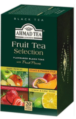 Ahmad Tea FruityTeas-4 herbaty czarne owocowe 20tb