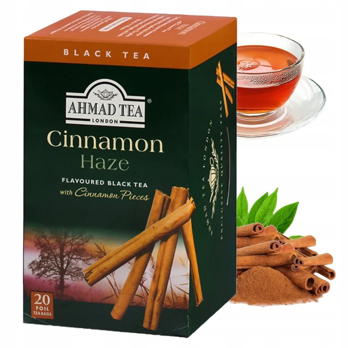 Ahmad Tea Cinnamon Haze czarna cynamonowa 20tb - obrazek 2