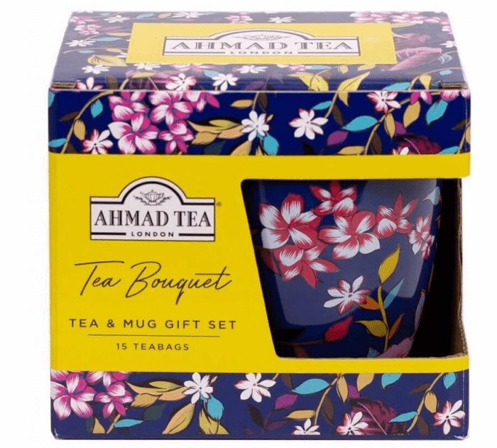 Ahmad herbata zestaw Bouquet Tea & Mug - obrazek 2
