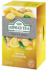 Ahmad tea Lemon & Ginger herbata 20 torebek