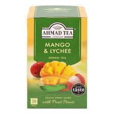 Herbata Zielona Mango Lichy Ahmad tea 20 kopert