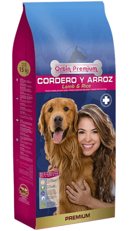 Sucha karma dla psa Ortín Premium Lamb & Rice 15 kg