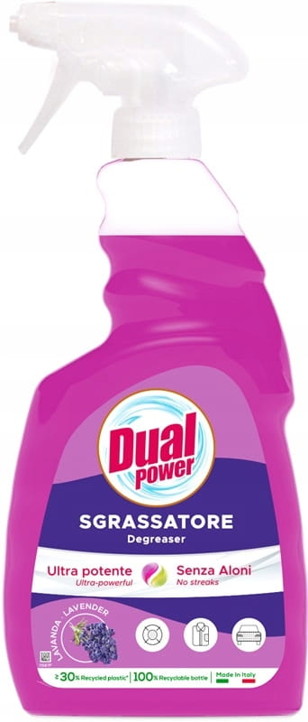 Płyn odtłuszczający DUAL POWER Degreaser Lawenda 750 ml