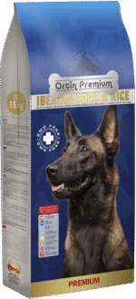 Sucha karma dla psa Ortín Premium Iberyjska świnia & Rice 15 kg bez GMO