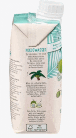 Woda kokosowa 100%, naturalna, 0,33 l  BIO - obrazek 2