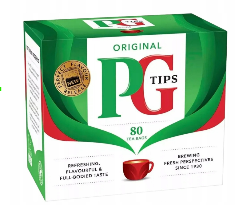 Angielska herbata czarna PG TIPS 80 torebek