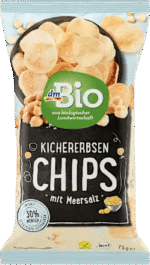 Chipsy z ciecierzycy, 75 g