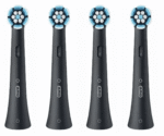 Końcówki do szczoteczki Oral-B iO Gentle Clean czarne 4 sztuki - obrazek 2