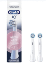 Oral-B iO Gentle Care Końcówki do szczoteczki elektrycznej, białe - 2 sztuki