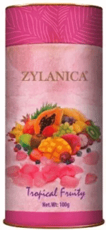 ZYLANICA PAPER CADDIES TROPICAL FRUITY 100G - herbata czarna