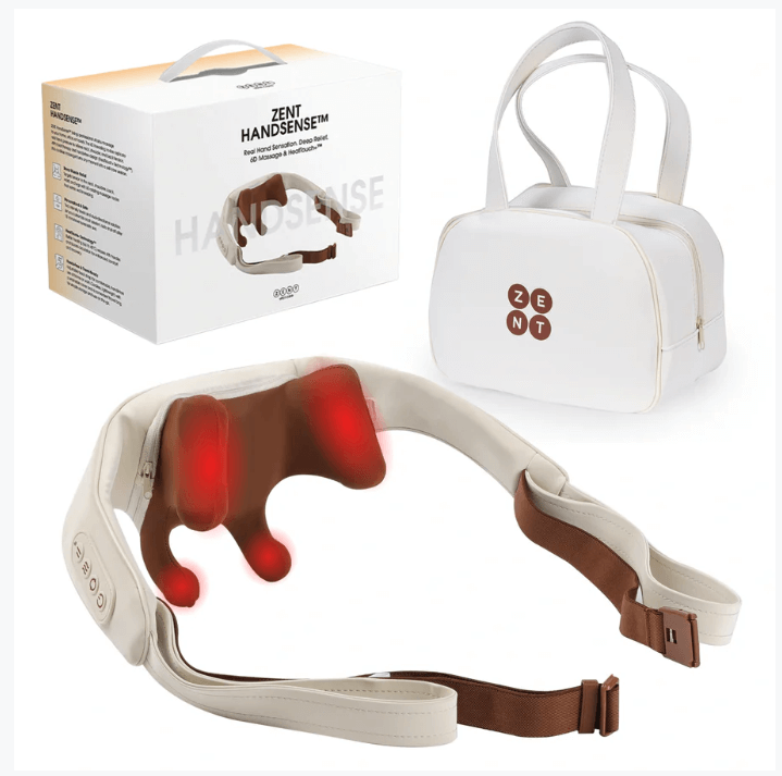 ZENT® HandSense™ Bezprzewodowy masażer 6D z symulacją masażu dłońmi i terapią ciepłem
