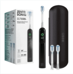 ZENT® SoniQ™ – Aktywna szczoteczka soniczna z ruchem oscylacyjnym 40° czarna
