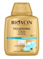 Bioxcin Szampon do włosów suchych i zniszczonych z odżywczymi olejkami 300 ml - obrazek 3