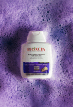BIOXCIN SZAMPON PRZECIW WYPADANIU WŁOSÓW ekstrakt czarnego czosnku 300 ml - obrazek 4
