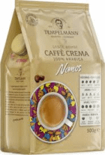 TEMPELMANN 500g NOMOS CREMA KAWA ZIARNISTA 100% ARABICA - obrazek 2