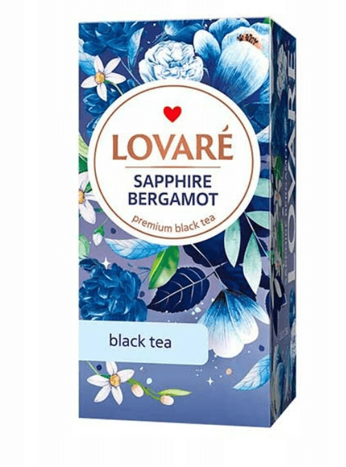 Lovare   Herbata Sapphire Bergamot 24szt