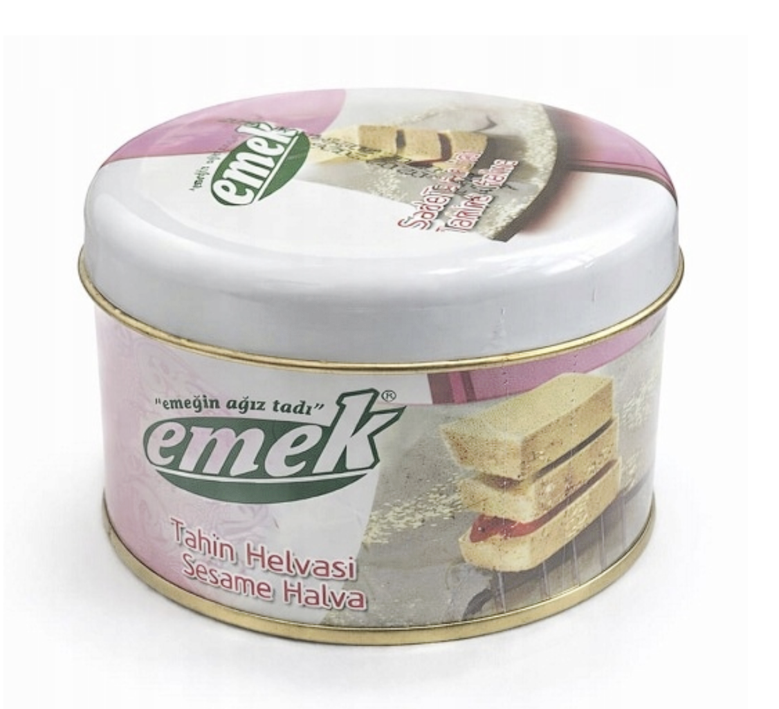 Chałwa waniliowa sezamowa turecka Emek 400g puszka