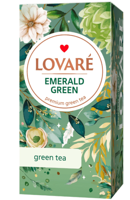 Lovaré Emerald Green zielona herbata 24 SZT