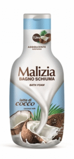 MALIZIA PŁYN DO KĄPIELI 1 L COCCO LATTE