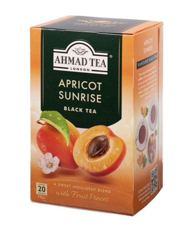Ahmad Tea Herbata Czarna Morelowa 20 torebek