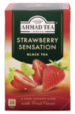 Ahmad Tea Herbata czarna truskawkowa Strawberry Sensation 20 torebek