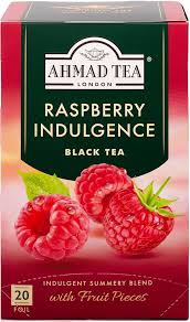 Ahmad Tea Raspberry Indulgence ex20 herbata czarna