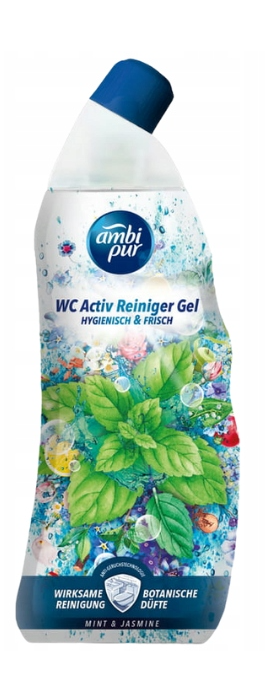 Żel do Czyszczenia WC Toalety Umywalek Zlewów Ambi Pur Mięta Jaśmin 750 ml