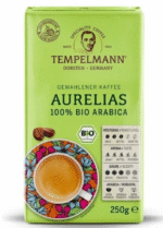 TEMPELMANN Aurelias Kawa Mielona 250g 100% Arabica BIO