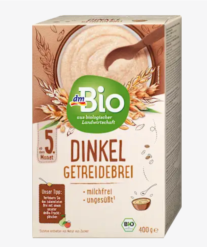 Bio Kaszka zbożowa - orkiszowa od 5. miesiąca, 400 g
