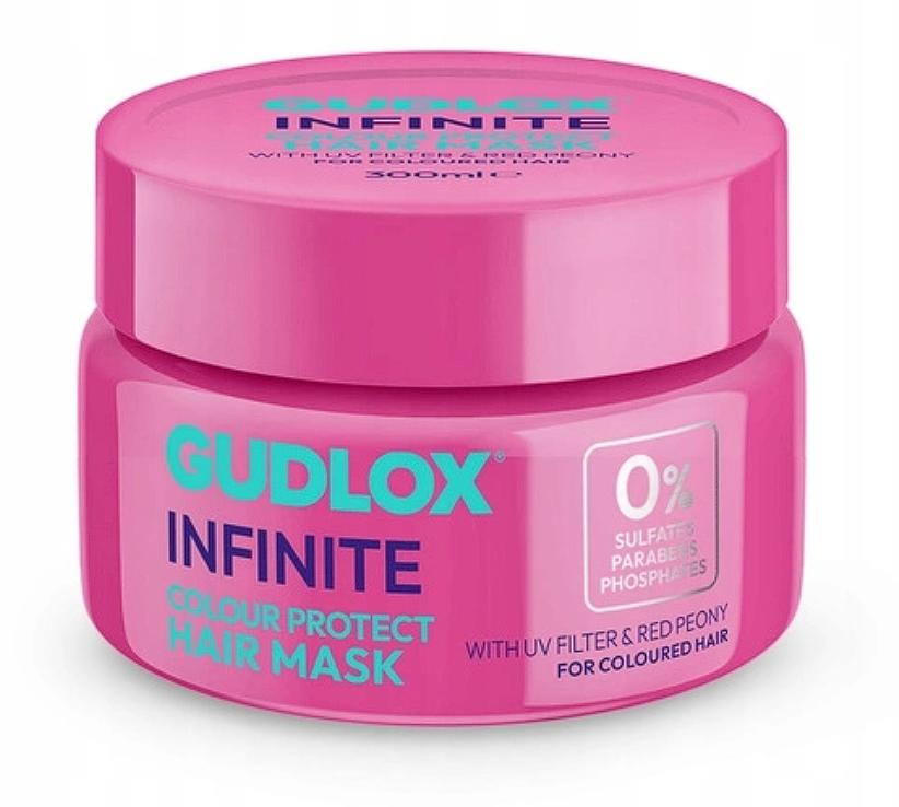 GUDLOX Infinite Colour Protect maska do włosów farbowanych 400ml