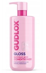 GUDLOX Gloss Glycolic odżywka wygładzająca z kwasem glikolowym 400 ml