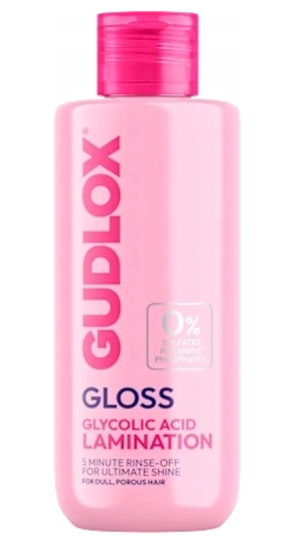 GUDLOX GLOSS GLYCOLIC ACID HAIR LAMINATION 200ML GB - PREPARAT DO LAMINOWANIA WŁOSÓW Z KWASEM GLIKOLOWY