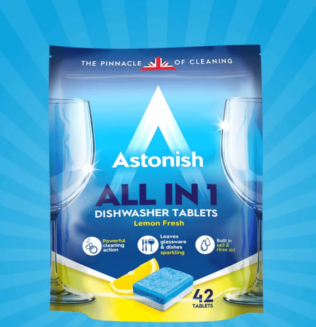 Astonish Tabletki do zmywarki All in1 42 szt