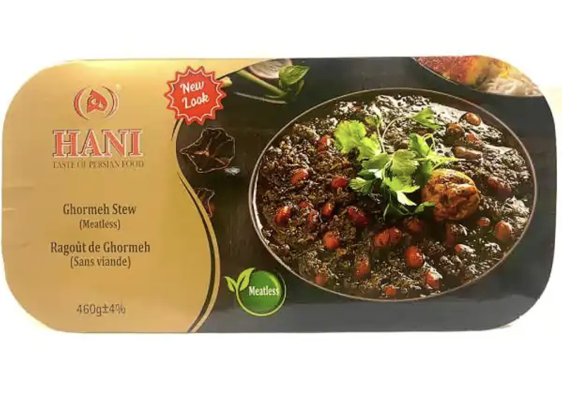 HANI Ghormeh Sabzi Stew 460g – Perski Gulasz Ziołowy (Bezmięsny)