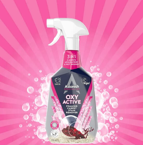 ASTONISH SPRAY DO CZYSZCZENIA DYWANÓW I TAPICEREK